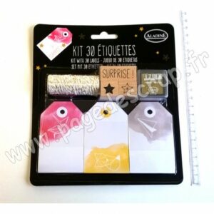 KIT ETIQUETTES CADEAU NOEL